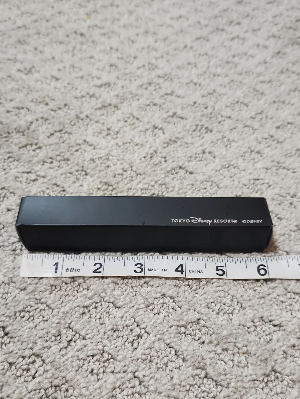 Tokyo Disney Resort Black Mickey Mouse Ballpoint Souvenir Ink Pen